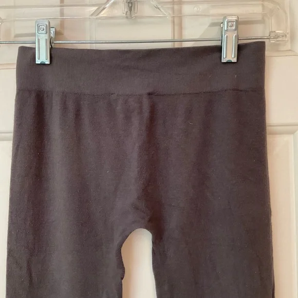 M. Rena Cropped Tummy Tuck Legging, Dark Gray, Ultra Comfortable, One Size - Picture 6 of 10